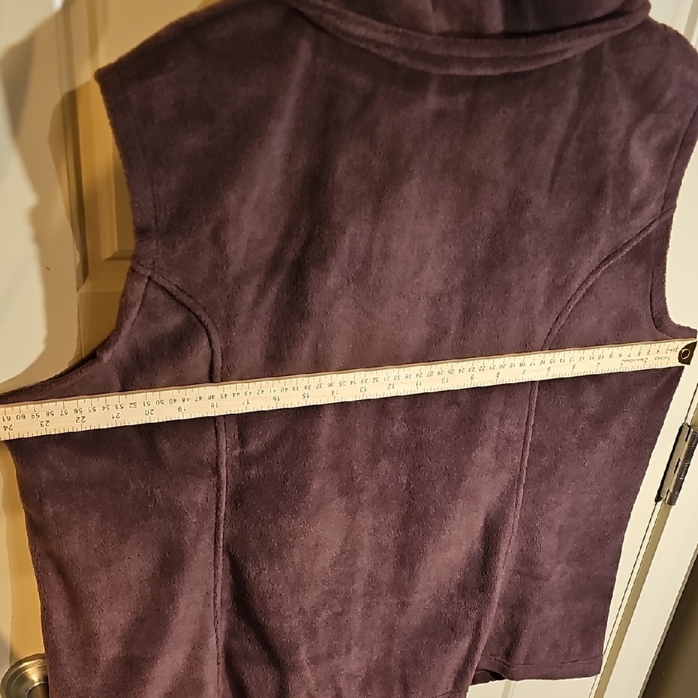 NWT Columbia Women’s Purple Fleece Vest Size 2XL - Picture 8 of 9